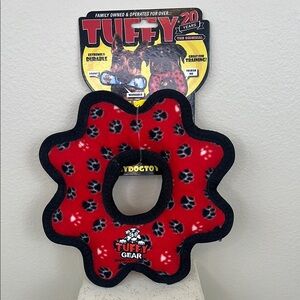 Red and Black Durable Dog Toy